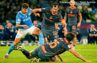 Duel intre Di Lorenzo si Mkhitaryan, Napoli-Inter Milano 3-1, Serie A, Stadion Diego Armando Maradona, 25/10/2025, © Marius Tudor 18