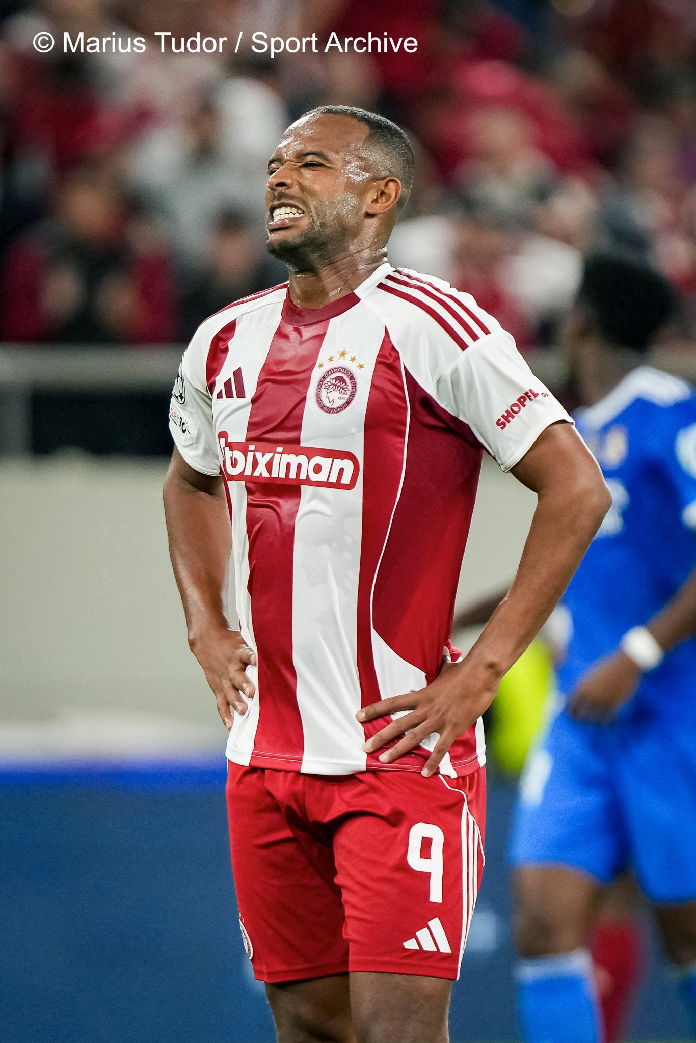 Ayub El Kaabi, Olympiacos Pireu-Real Madrid, Champions League, Kairaskaki Stadium, 26/11/2025, Foto: Marius Tudor 29