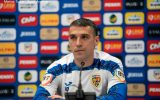 Nicolae Stanciu (Romania), conferinta de presa de dinaintea amicalului Slovacia-Romania, Tehelne Pole, Bratislava, 30/03/2026, Foto: Marius Tudor 3